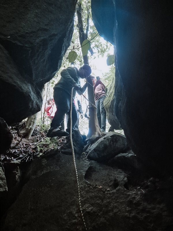 Nature Scene near Chilanthiyar Falls Vattavada